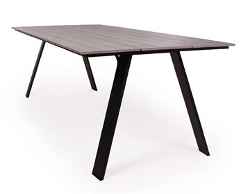 Diva Havebord - 100x220 cm - Grå